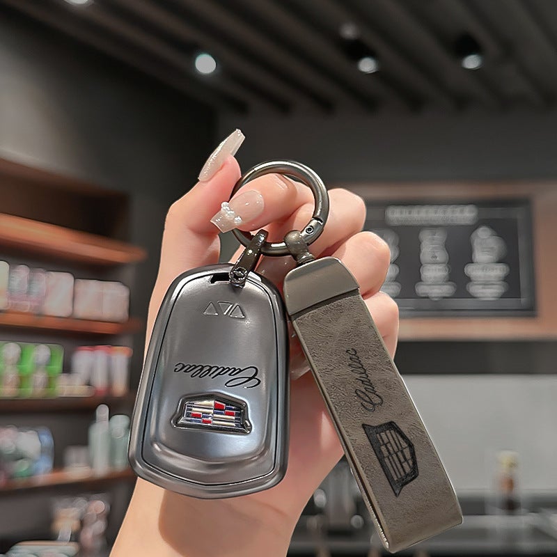 For Cadillac Key Case Xt5/Ct6 Protective Case Xt4/Xt6/Atsl Car Tpu Bag Xts/Gt4 Buckle - Image 2